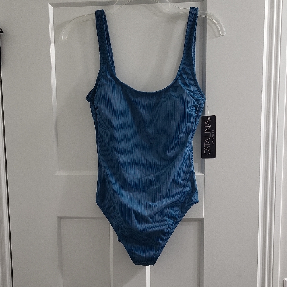 Catalina Blue One-Piece Swimsuit
